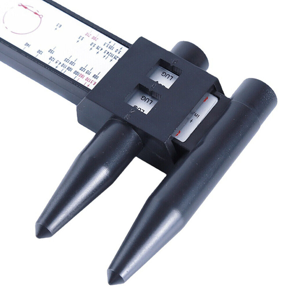 US Wheel Bolt Pattern Gauge Tool 4 5 6 8 Lug Pattern Measure Slide Hand Held