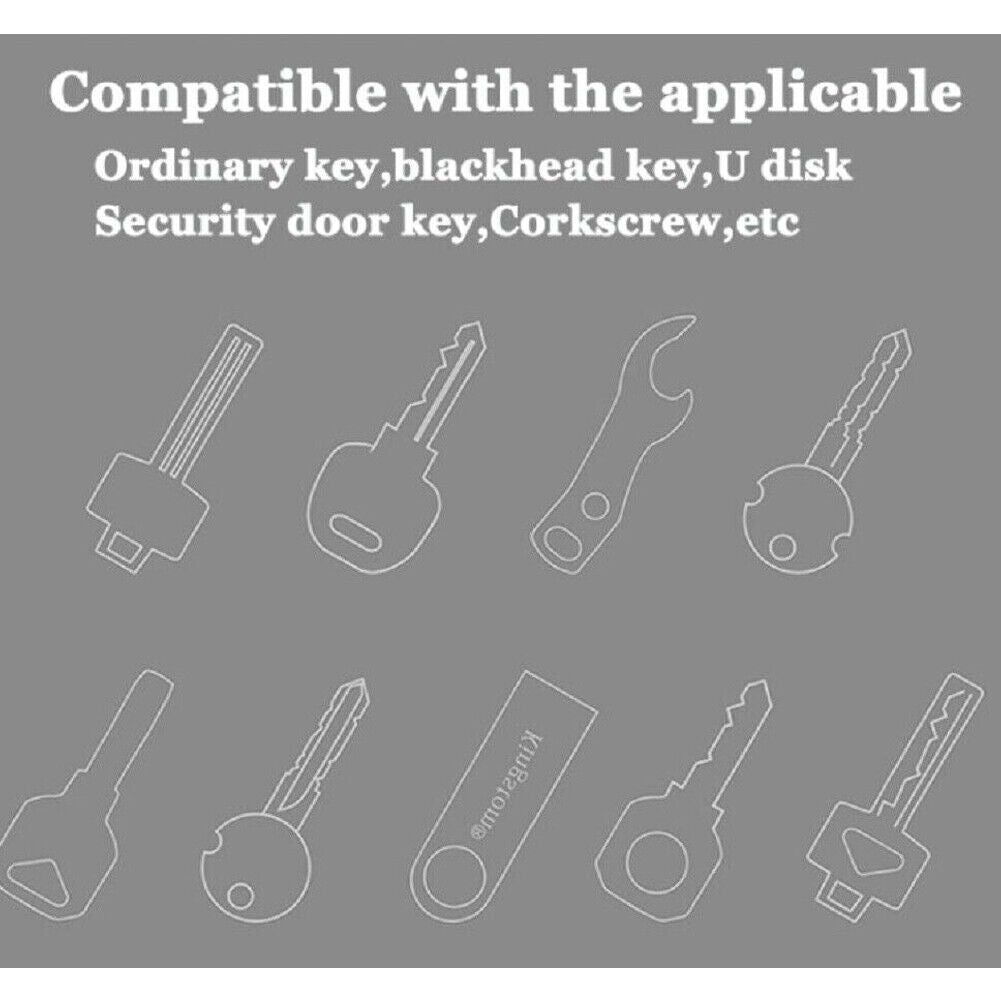 US 2-4 Pack Key Organizer Collector Quick Draw Holder Universal Folder Gear EDC