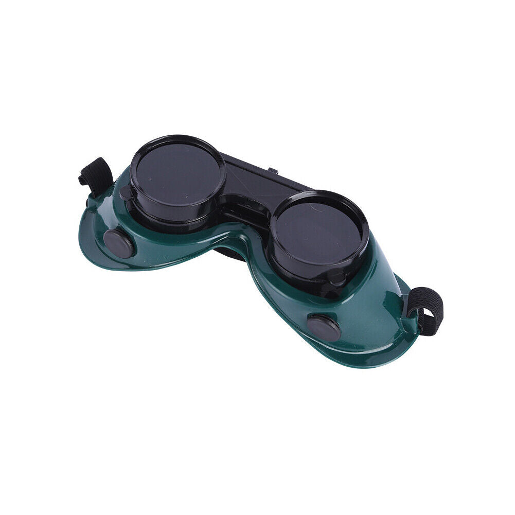 US 1-2 Pack Flip Up Front Welding Safety Goggle Flip Up Glasses Welder Goggles
