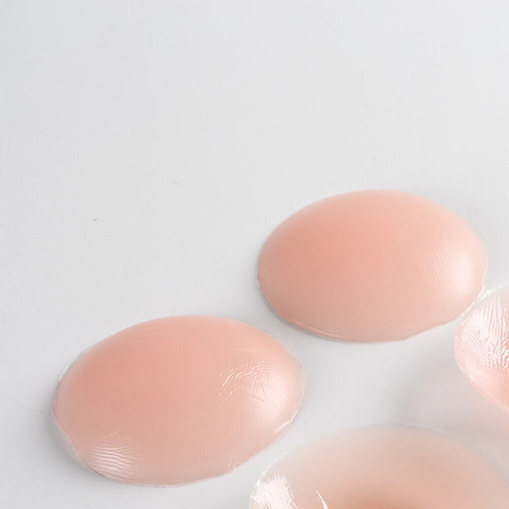 US 10-20 Reusable Nipple Pasties Adhesive Breast Covers Invisible Nipple Sticker