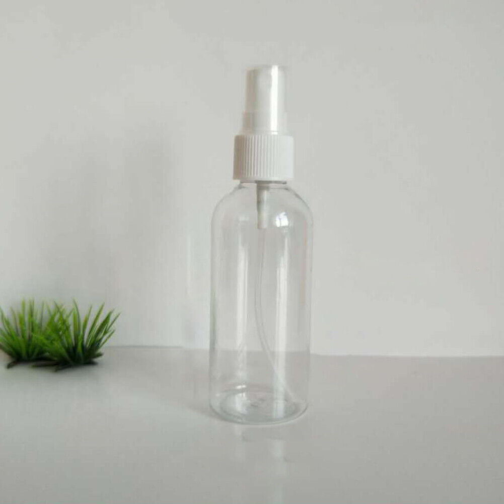 US 20-40 Pack 2.7oz Clear Empty Perfume Fine Mist Sprayer Pump Bottle Container