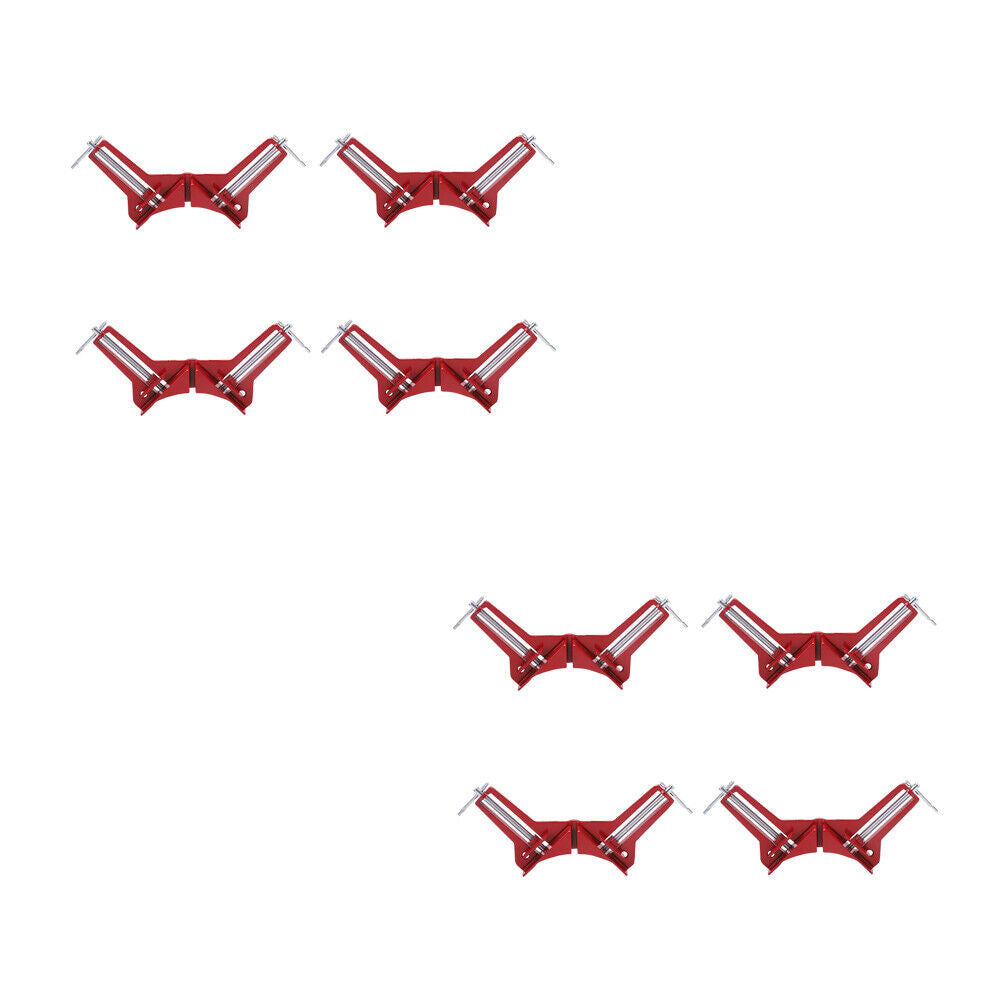 US 4-8Pc 90 Degree Right Angle Corner Clamp Woodworking Wood For Kreg Jigs Tool