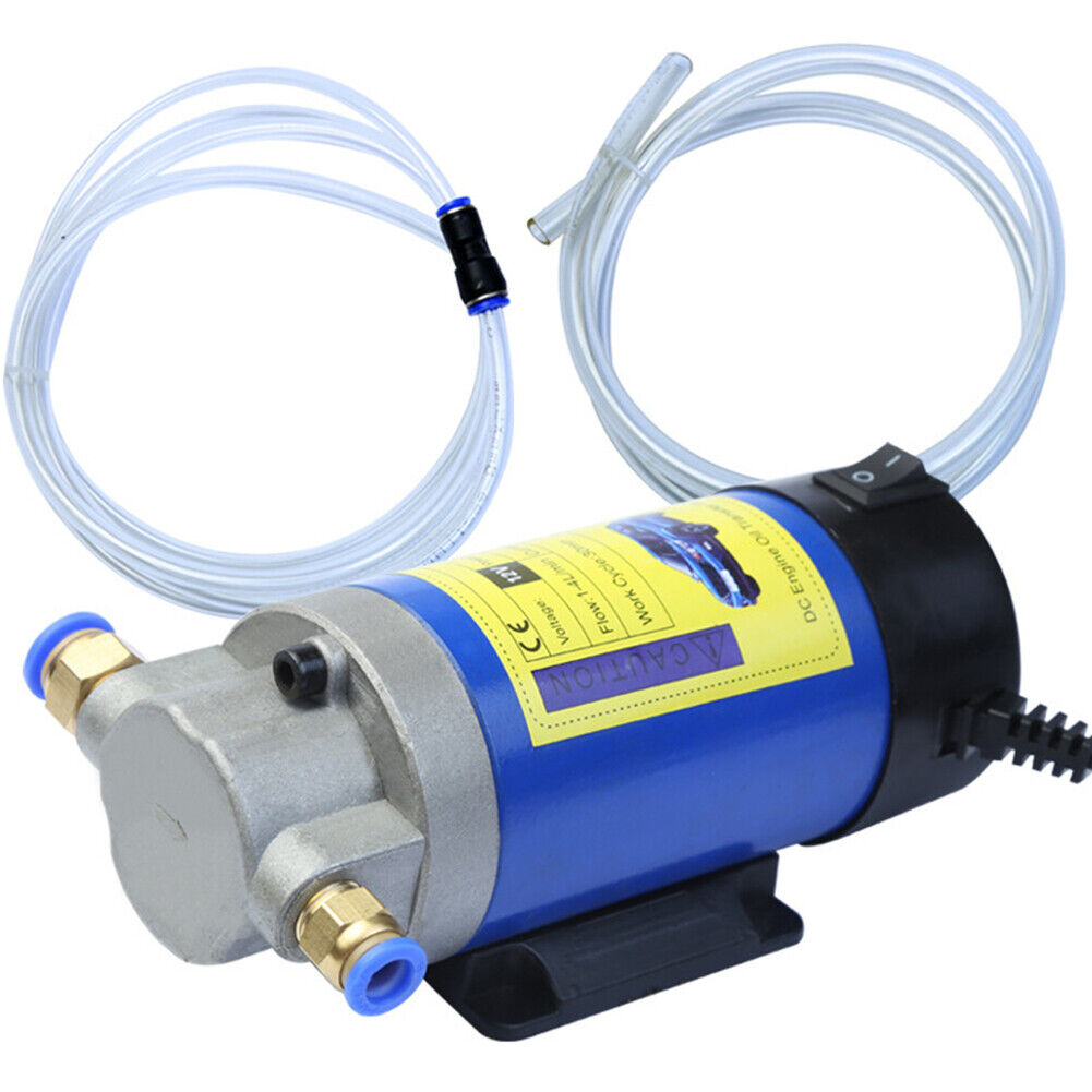 US Miniature 12V 4 Litre Petrol Oil Fluid Extractor Pump Transfer Engine Vacuum