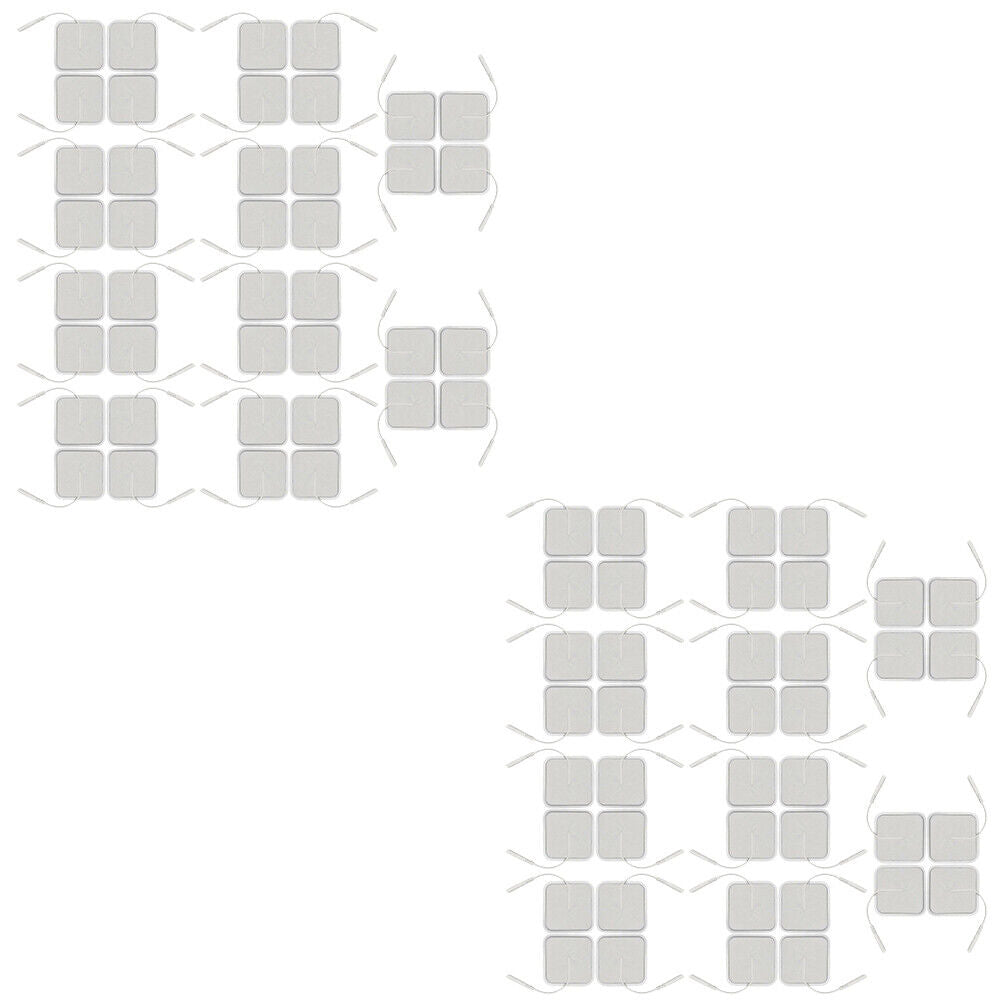 US 10-20Pc Tens Electrode Pads EMS Replacement Unit 2"x2" Muscle Stimulator