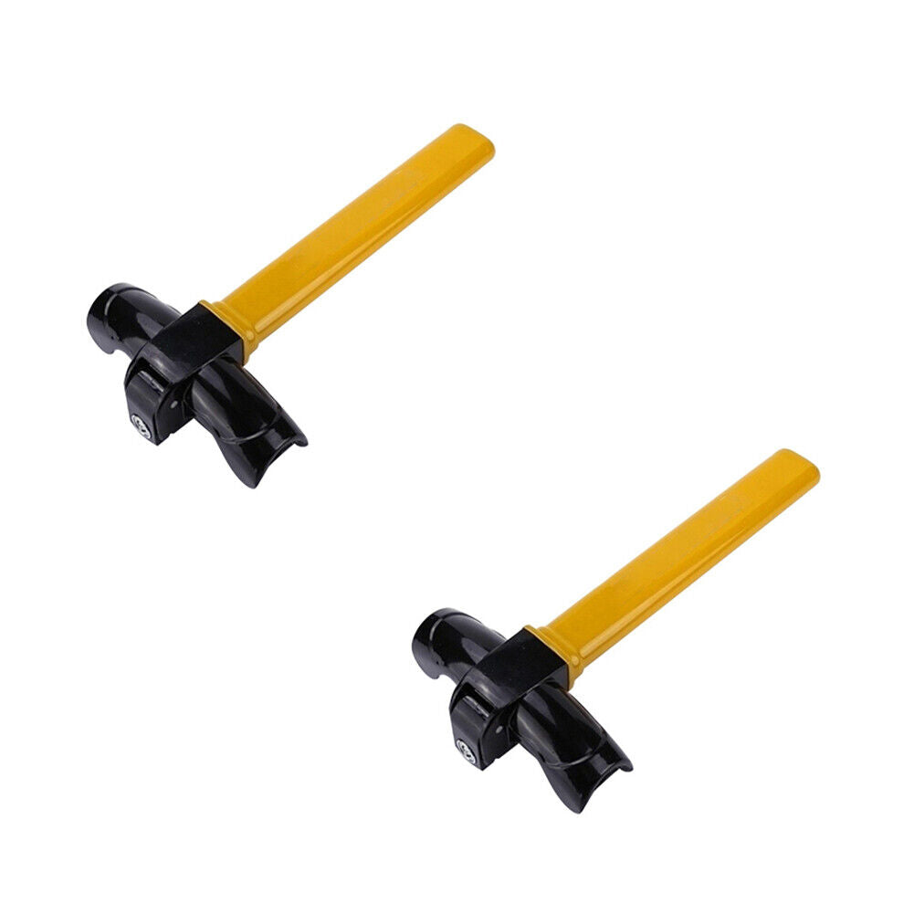 US 1-2 Pc Steering Wheel Lock Rotary Anti Theft Security System Vehicle Security