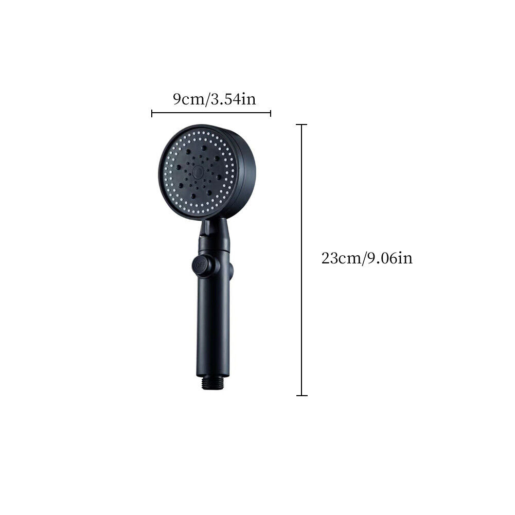 US 2-4Pc High-Pressure Shower Head Multi-Functional Sprinkler 5 Modes RV Camper