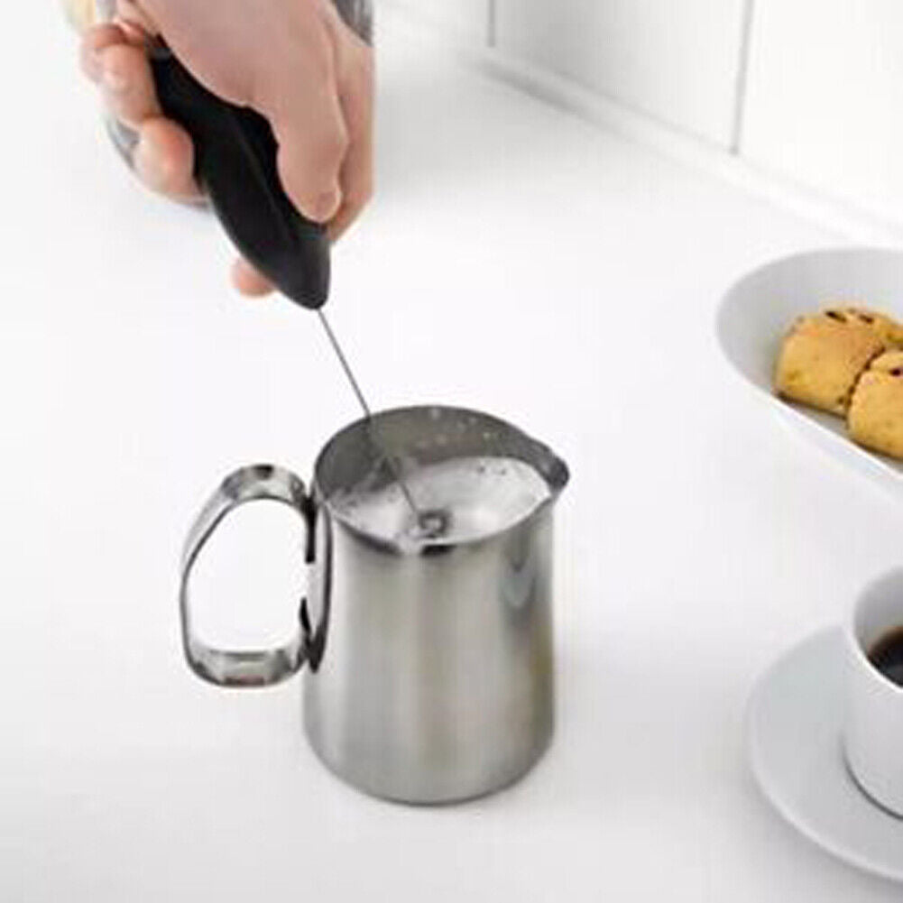 US 3-6 Handheld Electric Eggbeater Milk Foamer Drink Whisk Coffee Mixer Stirrer