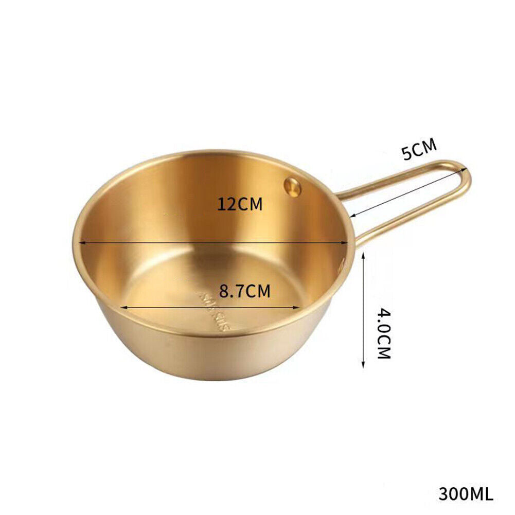 US 3-6 Pack 4.7'' Korean Traditional Wine Bowls Raw Rice Wine Hiking Soup Dish