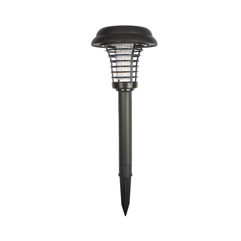 US 2-4 Pack Solar Outdoor Mosquito Fly Bug Insect Zapper Killer Trap Lamp Light