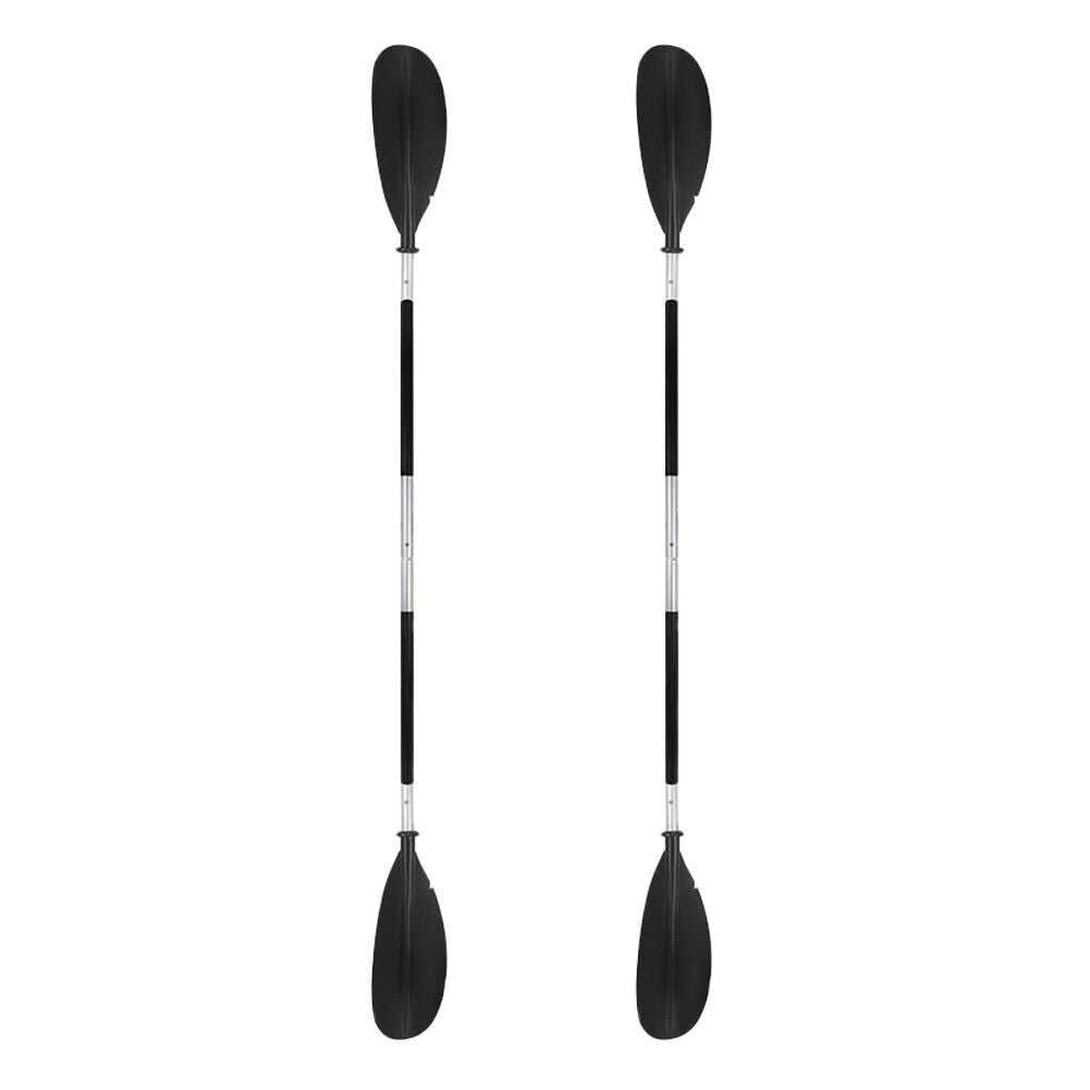 US Double-Ended Kayak Paddle 220cm Detachable Lightweight Aluminum Canoe Afloat