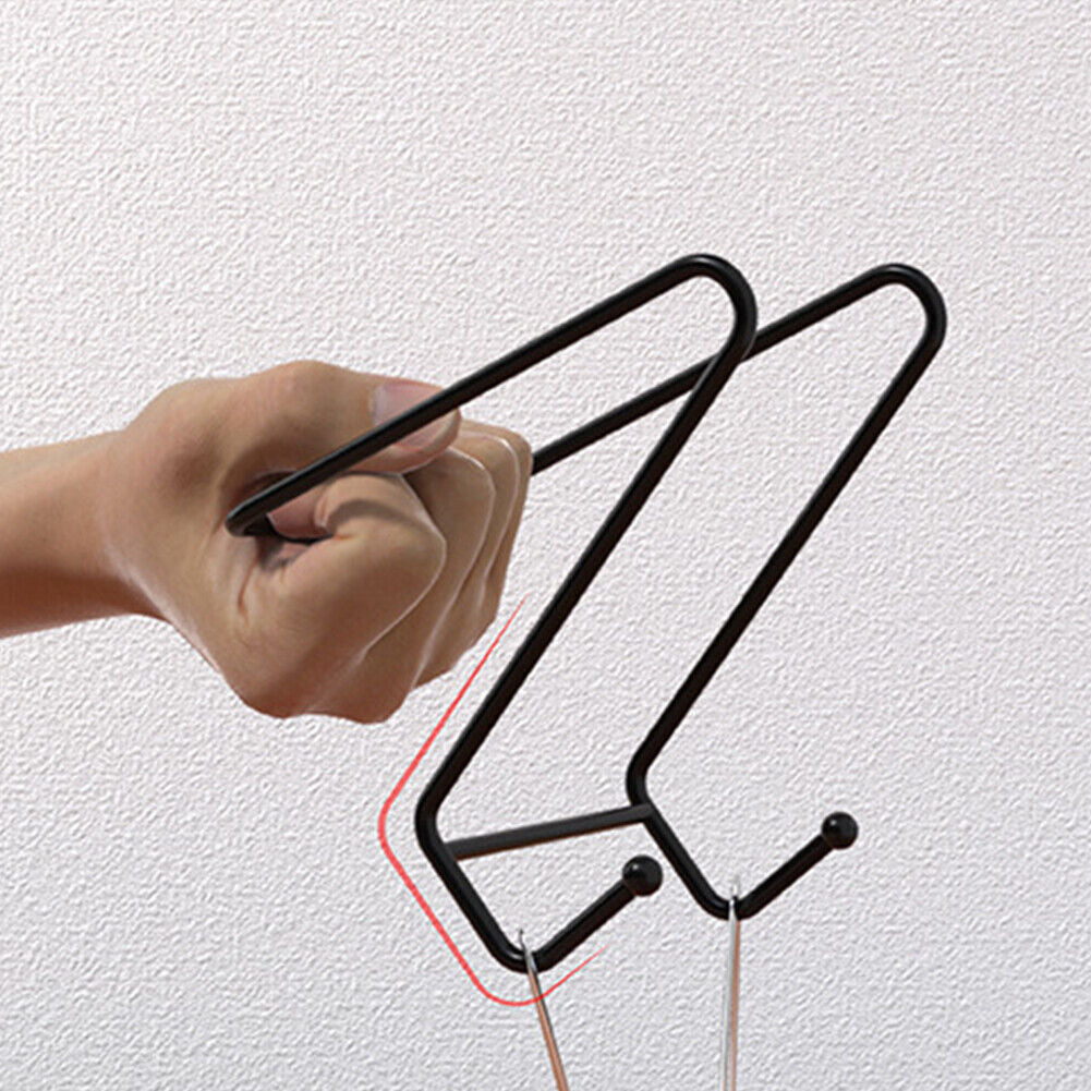 US 4-8 Pcs Metal Frame Holder Display Stands for Picture,Plate,Book,Photo Easel