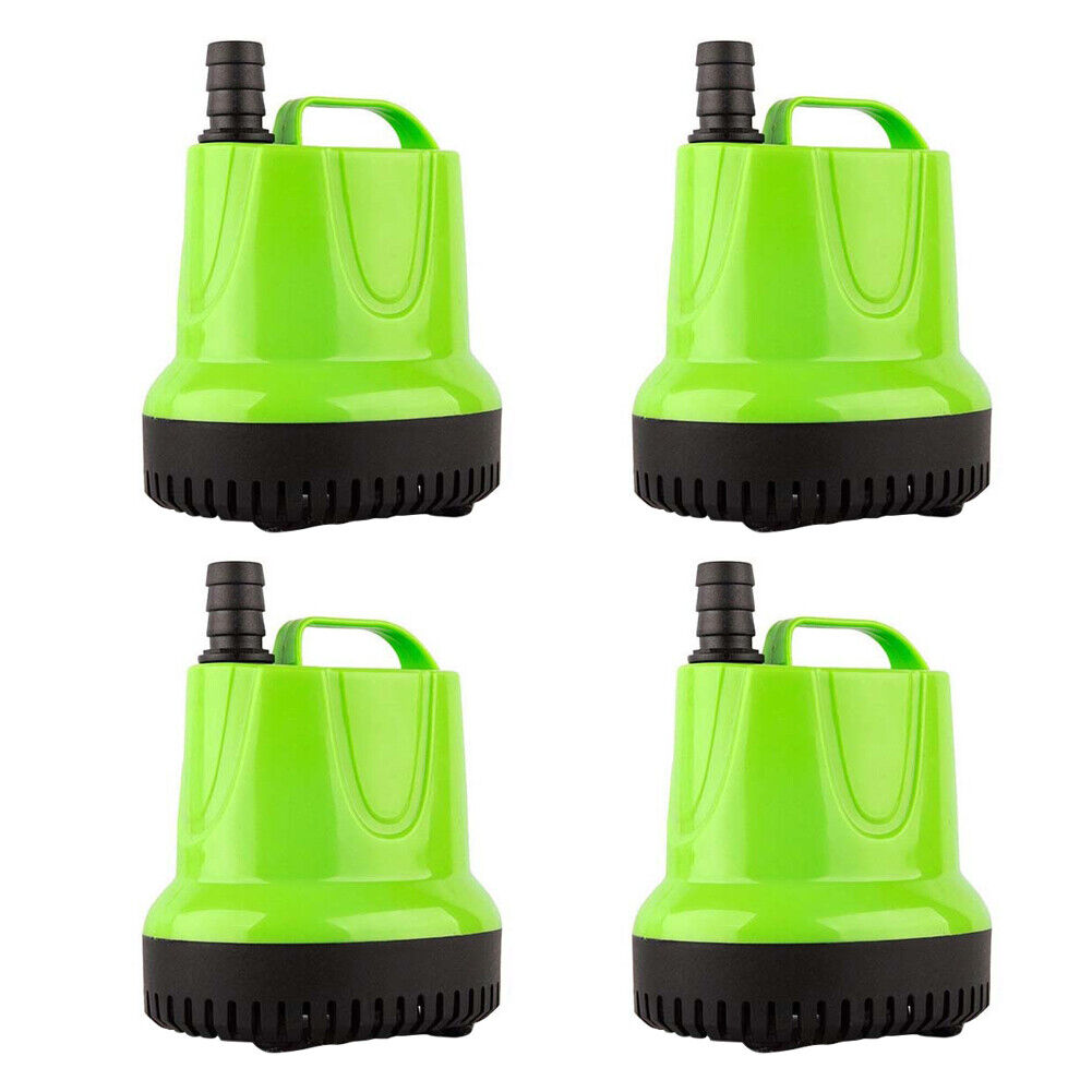 US 2-4 Pack Submersible Water Pump Pond Aquarium Hydroponics Fish Tank Fountain
