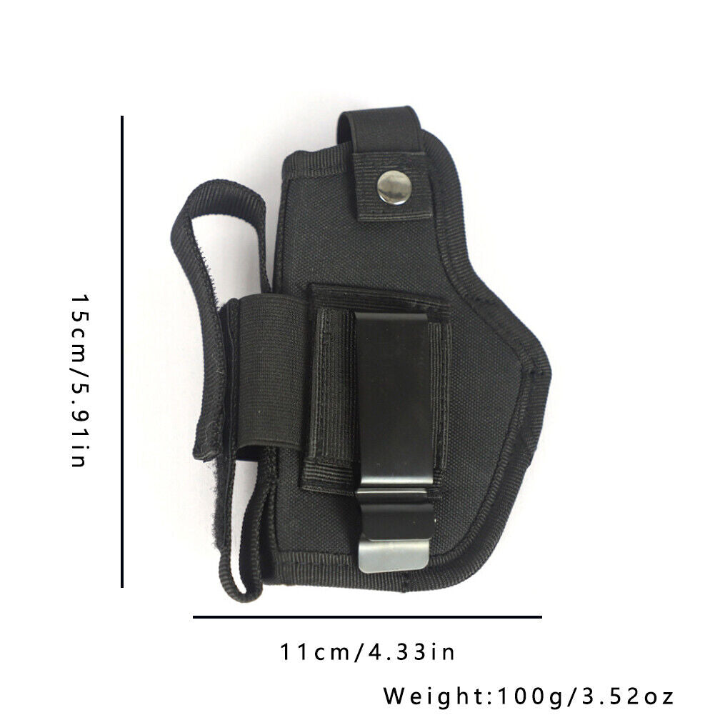 US 2-4 Pack Universal Tactical Gun Holster with Mag Pouch For IWB OWB Most Size