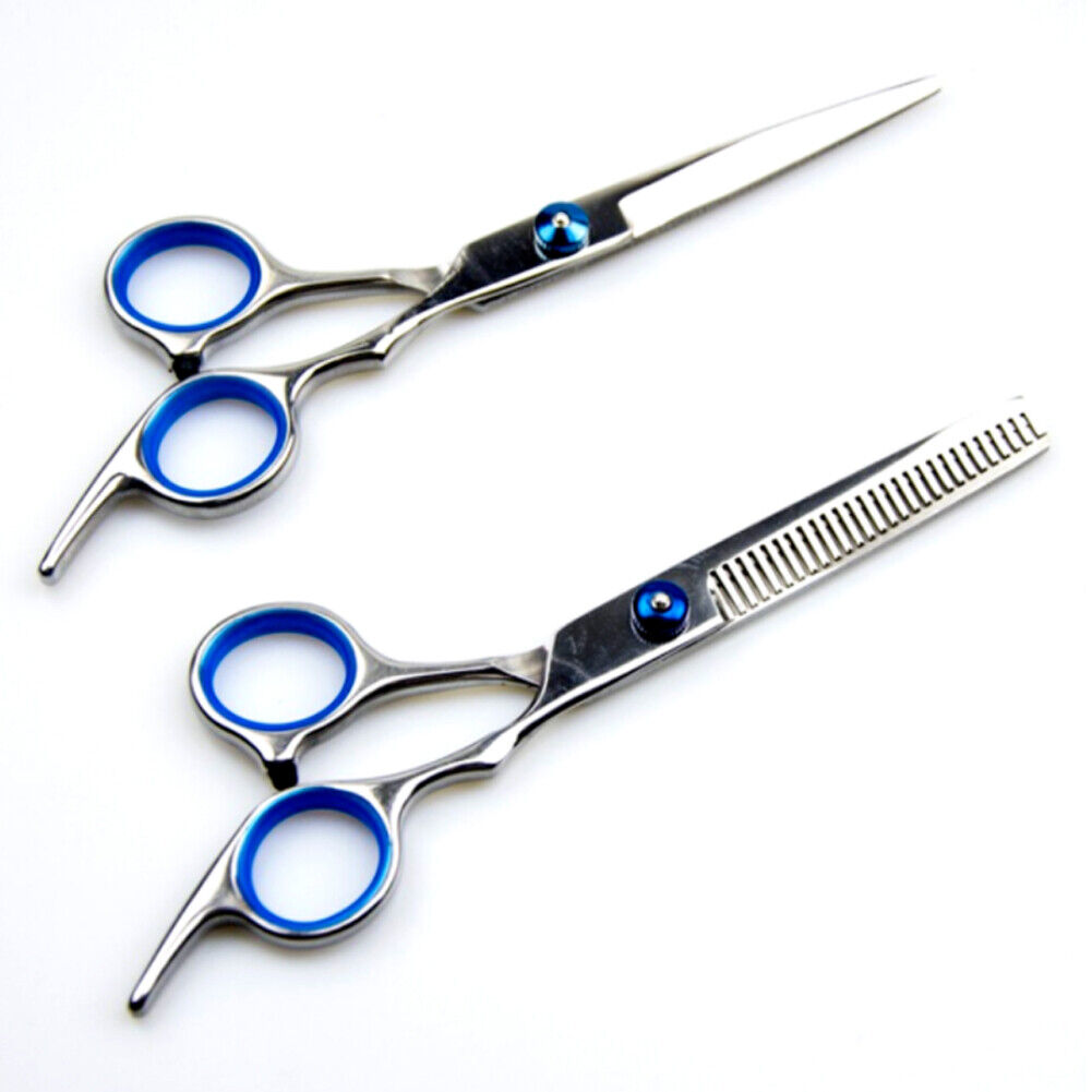US 8-11 Pcs Set Stainless Steel Hairdressing Shear Professional Thinning Scissor