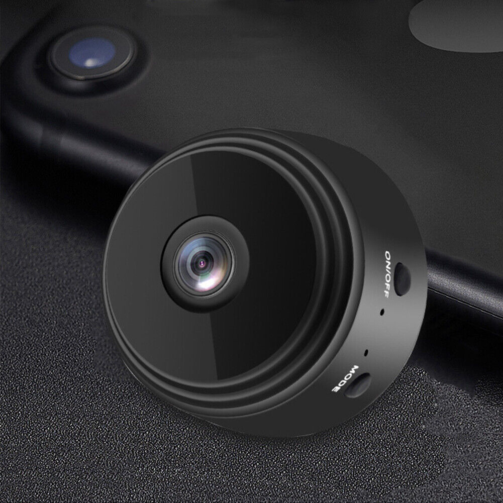 US 1-2 Pc Mini Camera WiFi Home Security Hidden Nanny Cam Audio Live Feed Audio