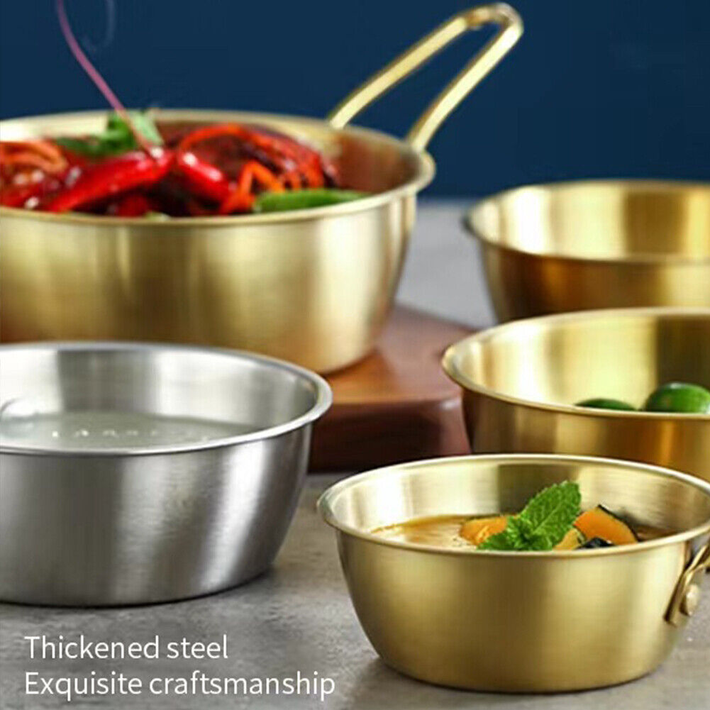 US 3-6 Pack 4.7'' Korean Traditional Wine Bowls Raw Rice Wine Hiking Soup Dish
