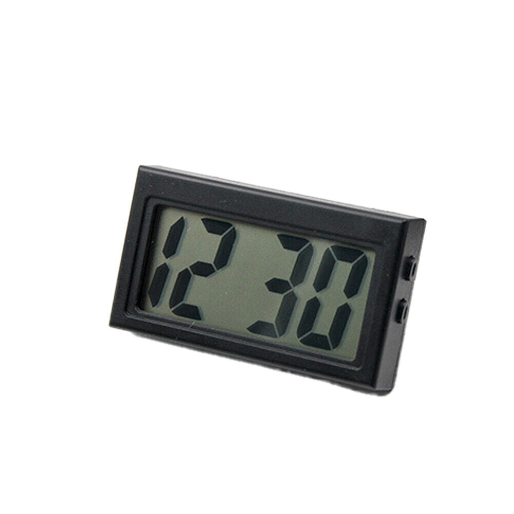 US 2-4 Pack Car Dashboard Digital Clock Mini Automotive Stick Watch Day Display