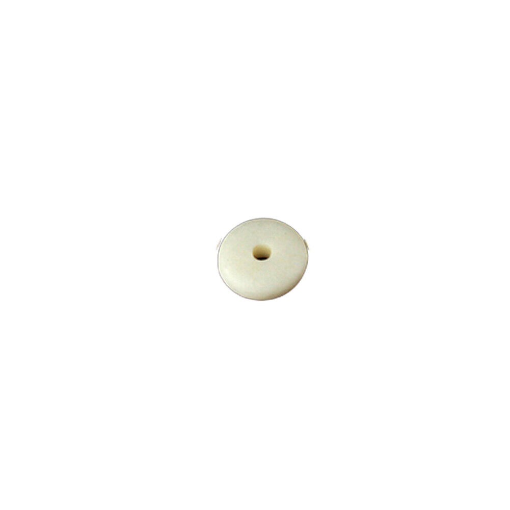 US 100 Pack BoneBeads White/Off White Ox Flat Disc Rondelle Beads 3*8mm