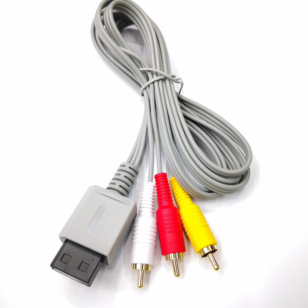 US AC Adapter Charger Power Supply Cord Component HD AV Cable for Nintendo Wii