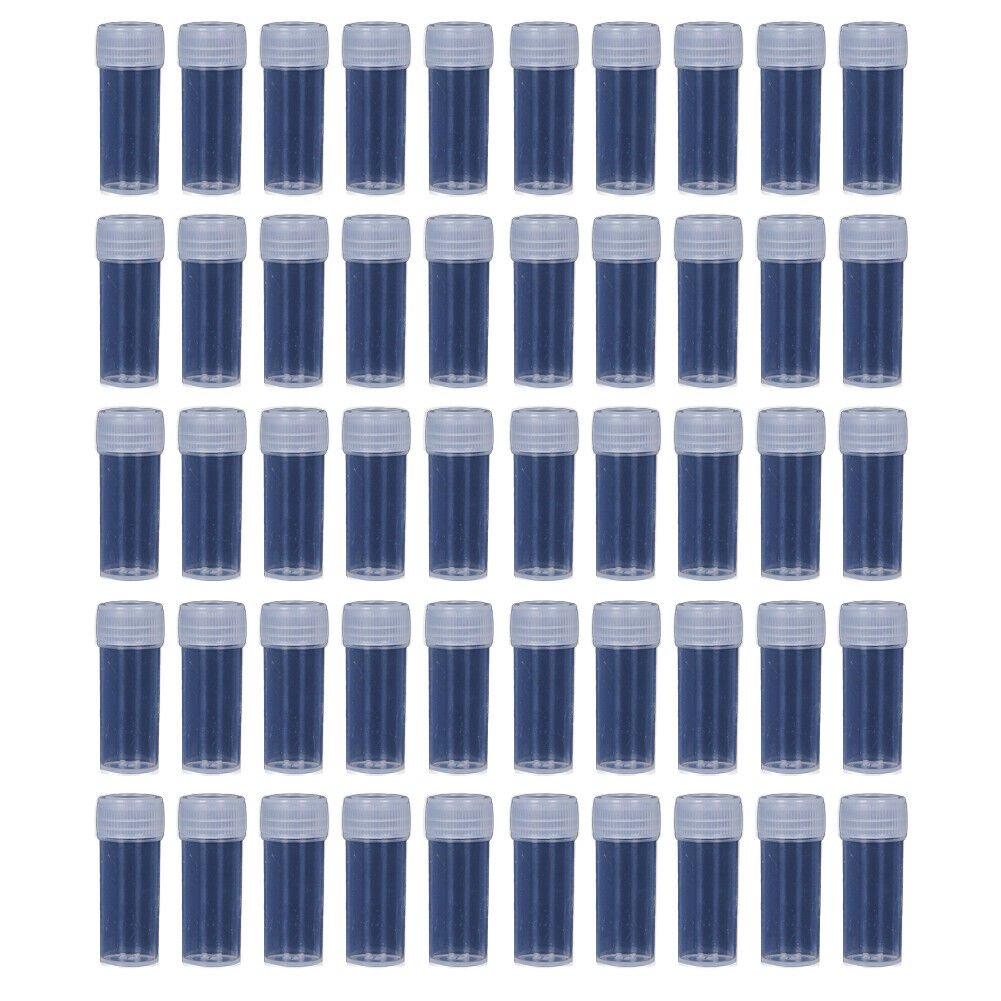 US 100~200 Pack 5ML Sample Bottle Small Pill Plastic Container Empty Pill Bottle