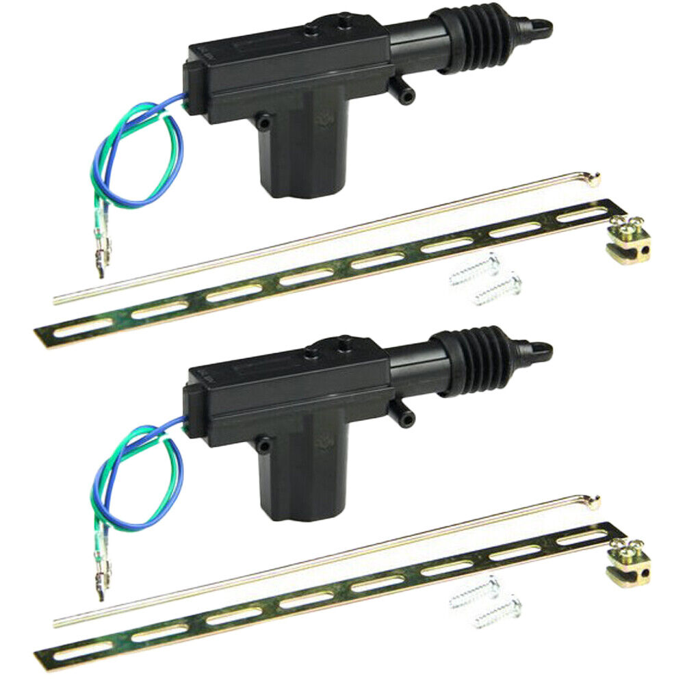 US 2-4 Pack Universal 2 Wires 12V Car Auto Heavy Duty Power Door Lock Actuator