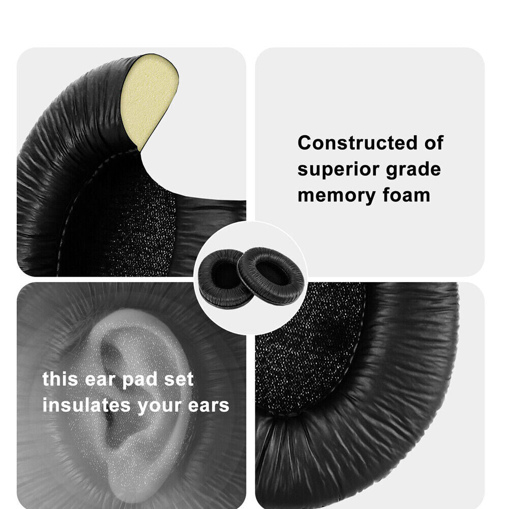 US 2-4 Pairs Replacement Ear Pads Cushion for Sony MDR-7506 MDR-V6 MDR-CD 900ST