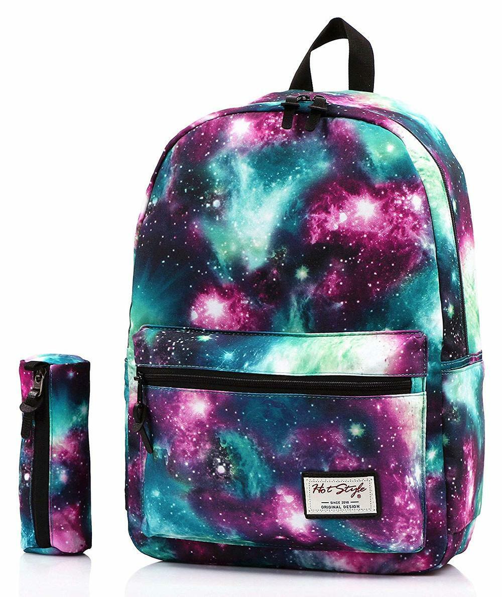 TRENDYMAX Galaxy Backpack Cute for School | 16"x12"x6" | Holds 15.4-inch Laptop