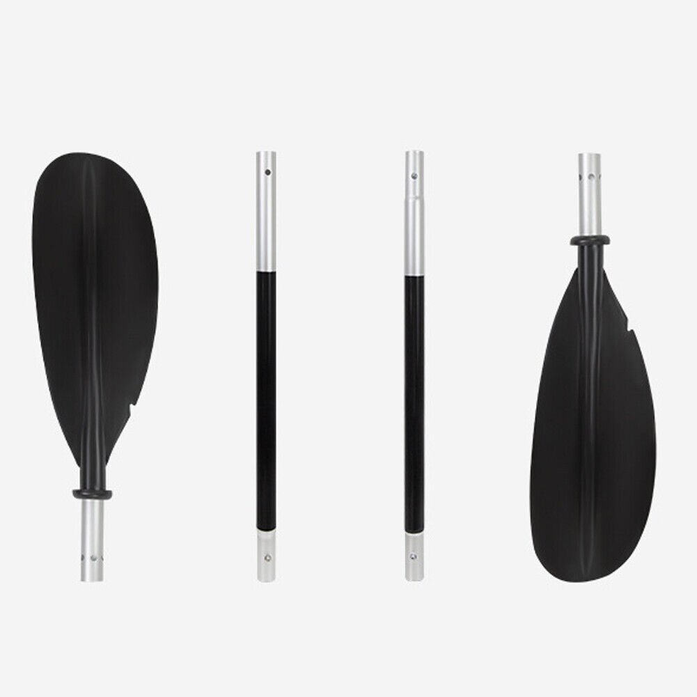 US Double-Ended Kayak Paddle 220cm Detachable Lightweight Aluminum Canoe Afloat