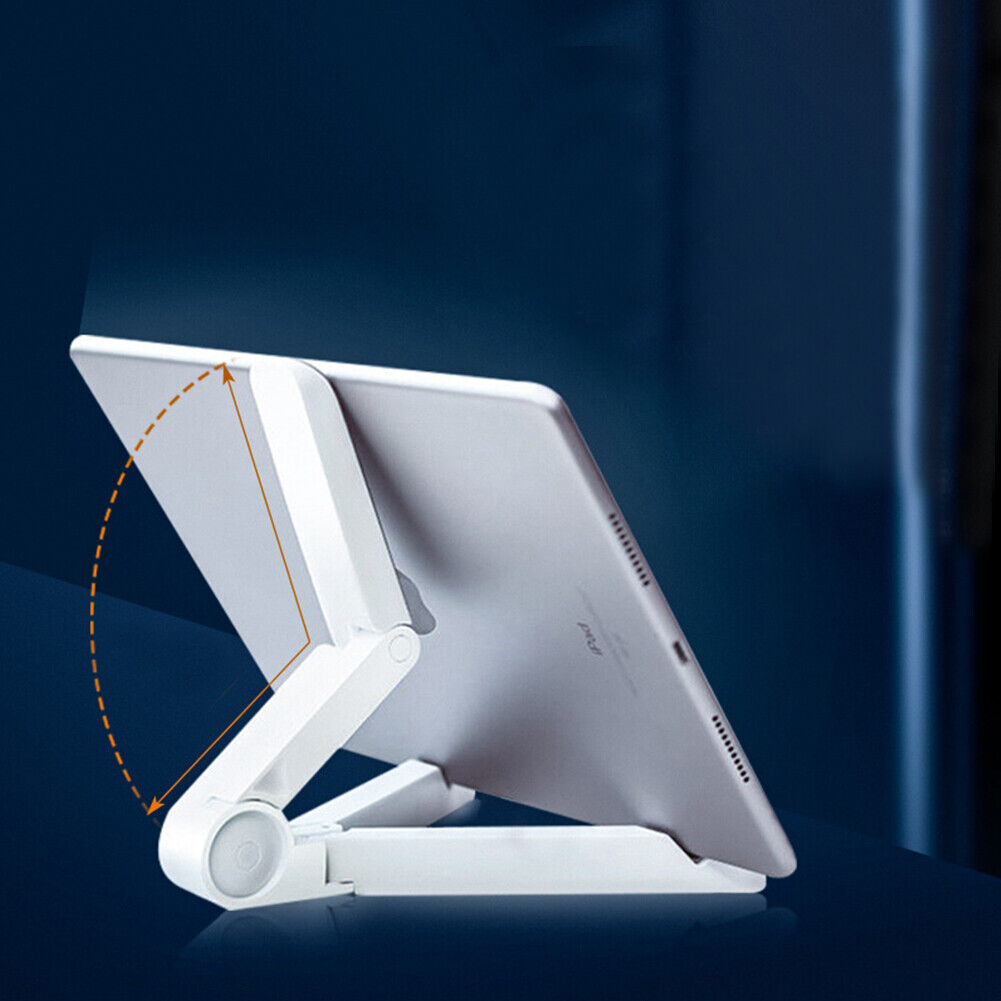 US 2-4 Pc Adjustable Stand Desktop Holder Mount Folding Non-Slip for Tablet iPad