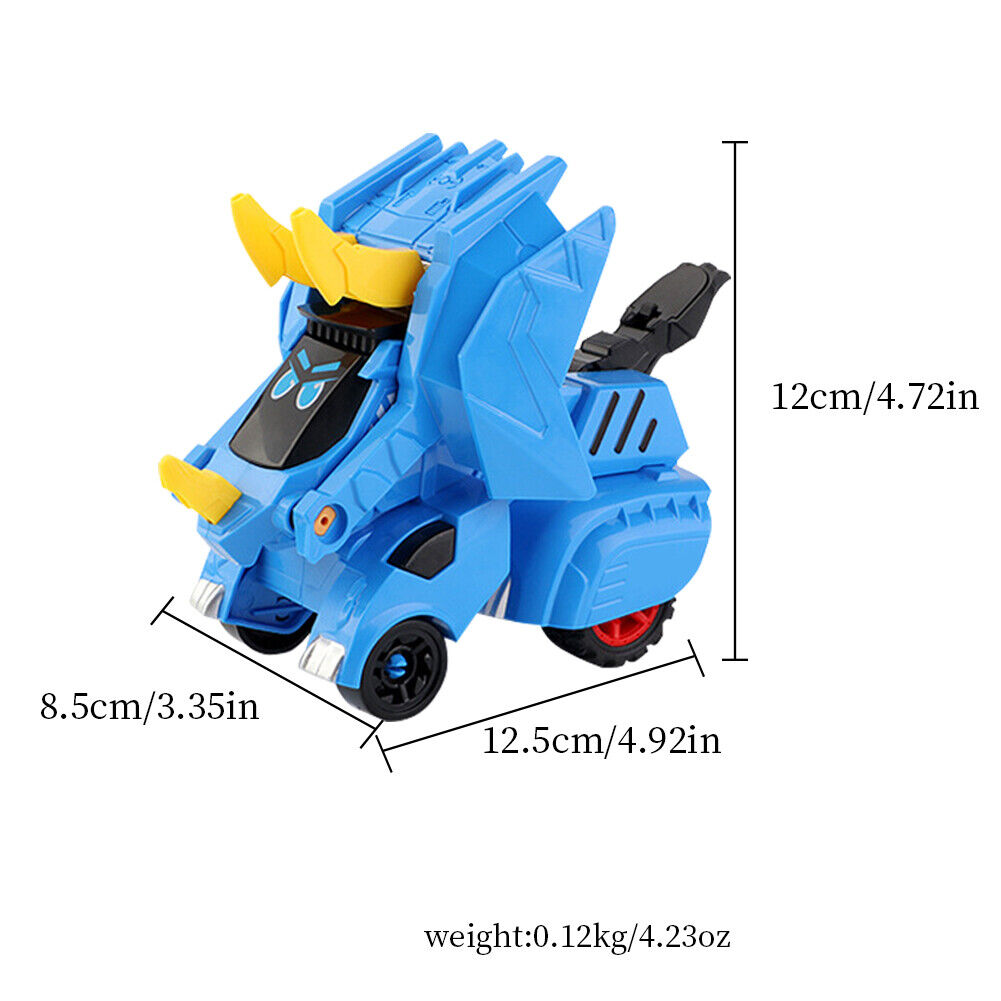 US 1-2 Pcs Transforming Dinosaur Toy 3+ Year Old Boys Deformation Car Kids Gifts