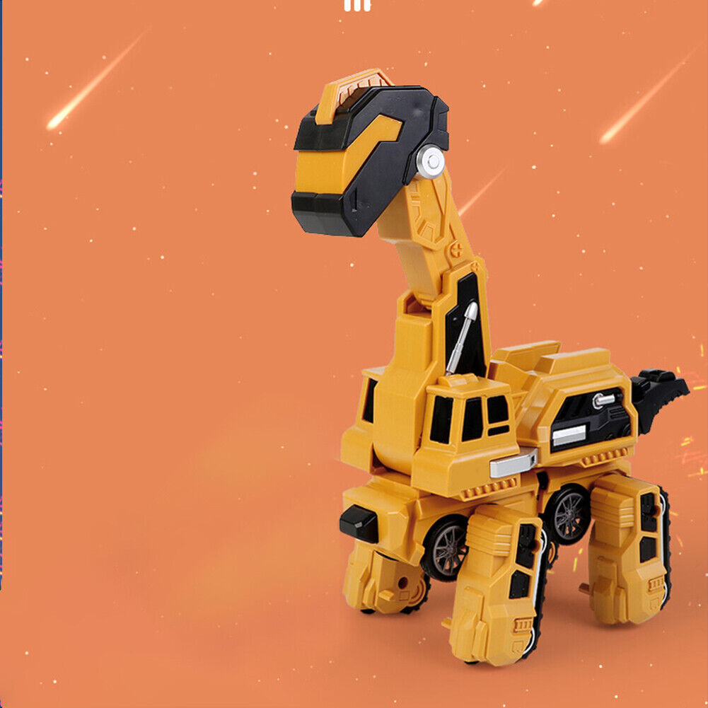 US 1-2 Pcs Transforming Dinosaur Toy 3+ Year Old Boys Deformation Car Kids Gifts