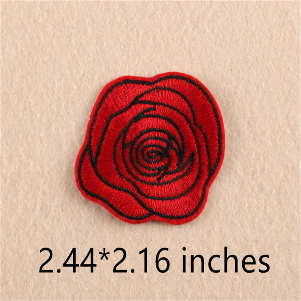 Embroidered Sew Iron On Patches Badge Fabric Bag Clothes Applique Craft