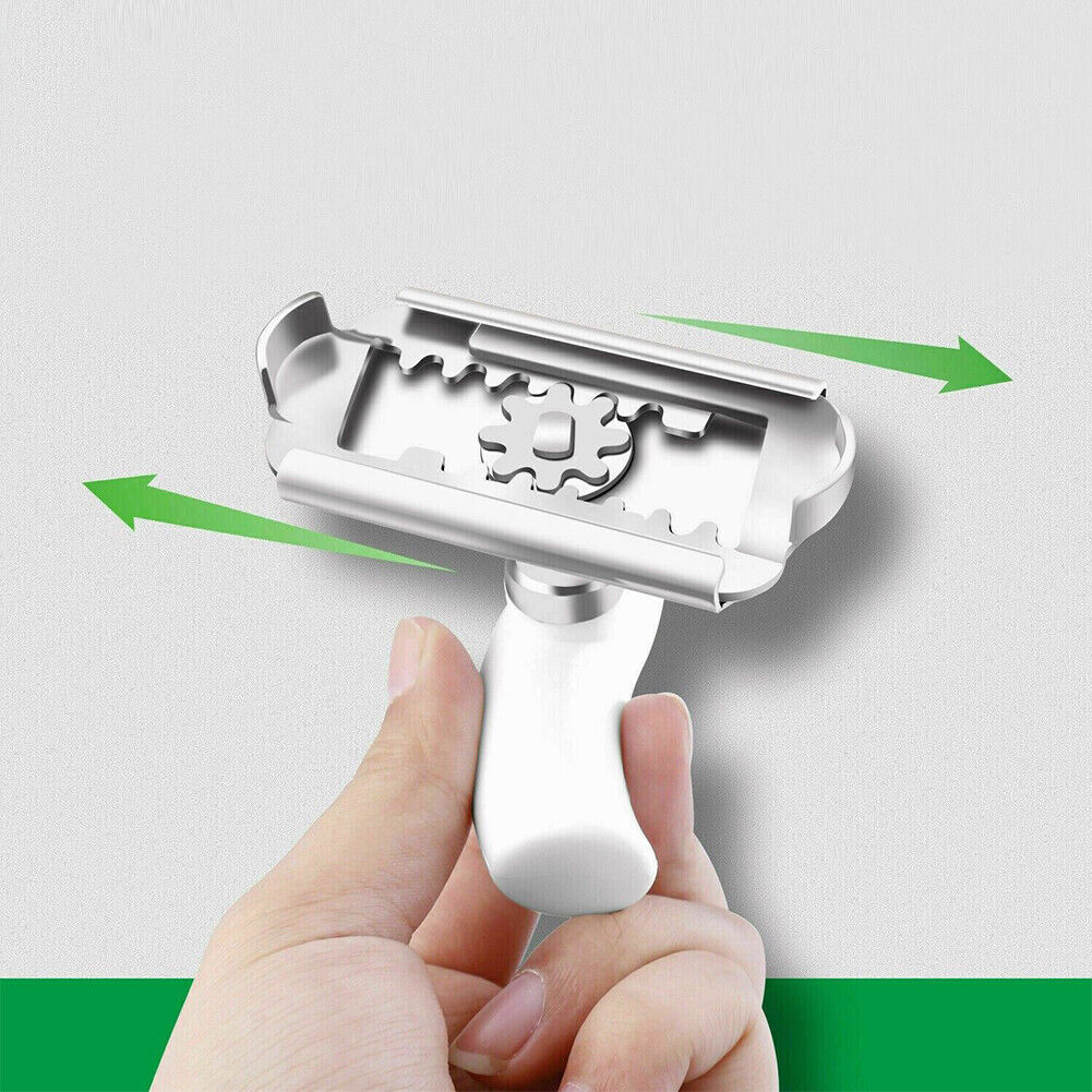 US 1-2 Pc Adjustable Jar Bottle Opener Multifunctional Stainless Steel Grip Tool