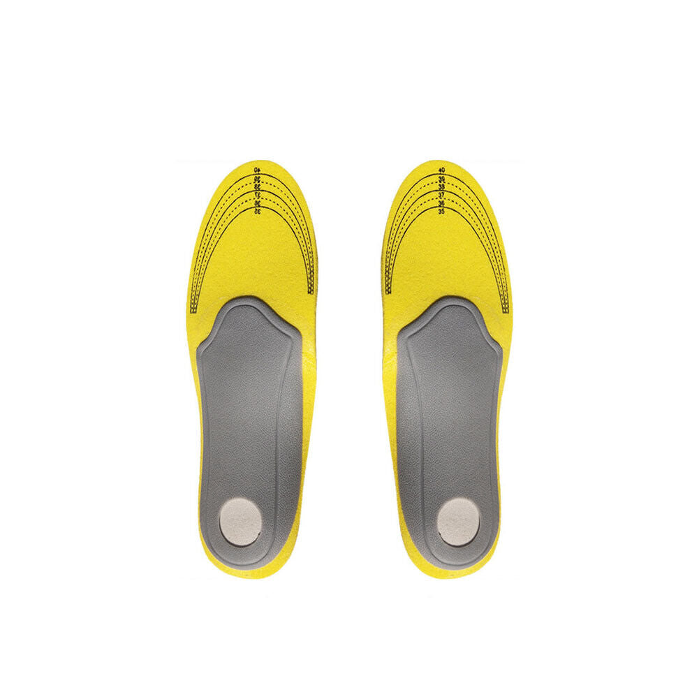 US 2-4 Pairs Orthotic Premium Shoe Insole Arch Support Insert High Pad Women Men