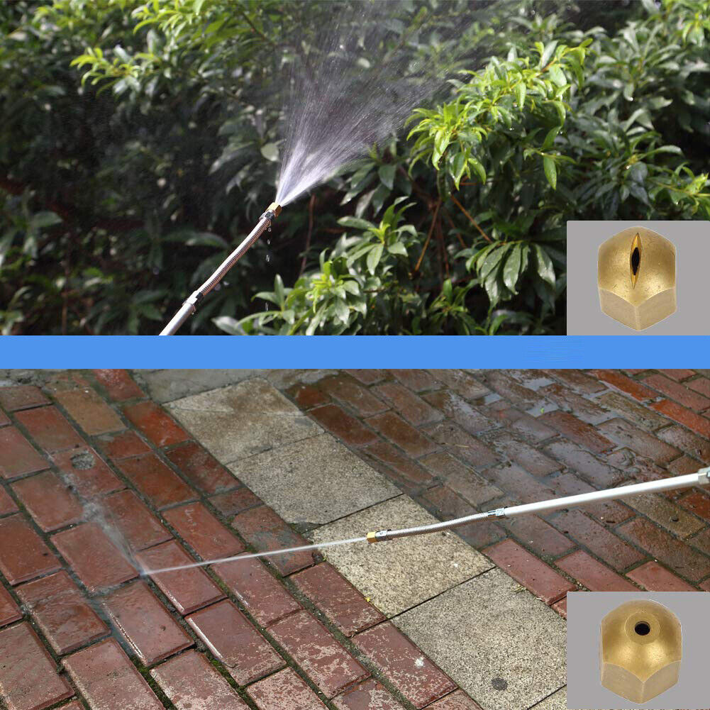 US High Pressure Power Washer Water Spray Gun Nozzle Wand Attachment Garden Hose