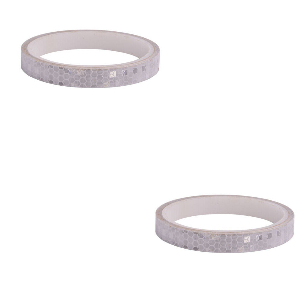 US 1-2 Pack 26 Feet Reflective Safety Tape Self Adhesive Pinstripe Sticker Decal