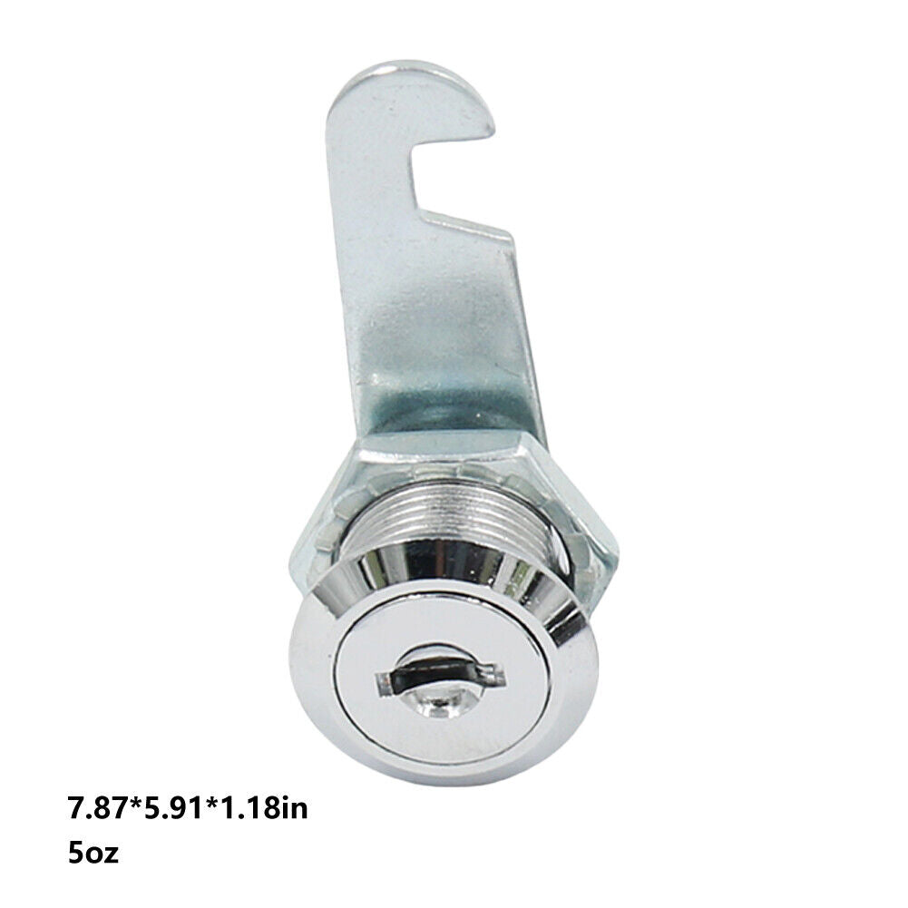 US 12 Pack Tubular Cam Lock 1-1/8" Cabinet Toolbox Safe Drawer Replacement