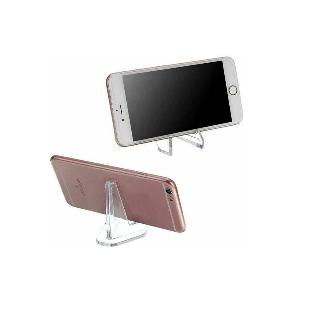US 20-40 Pack Trading Card Holder Acrylic Coins Display Stand Mini Clear Easel