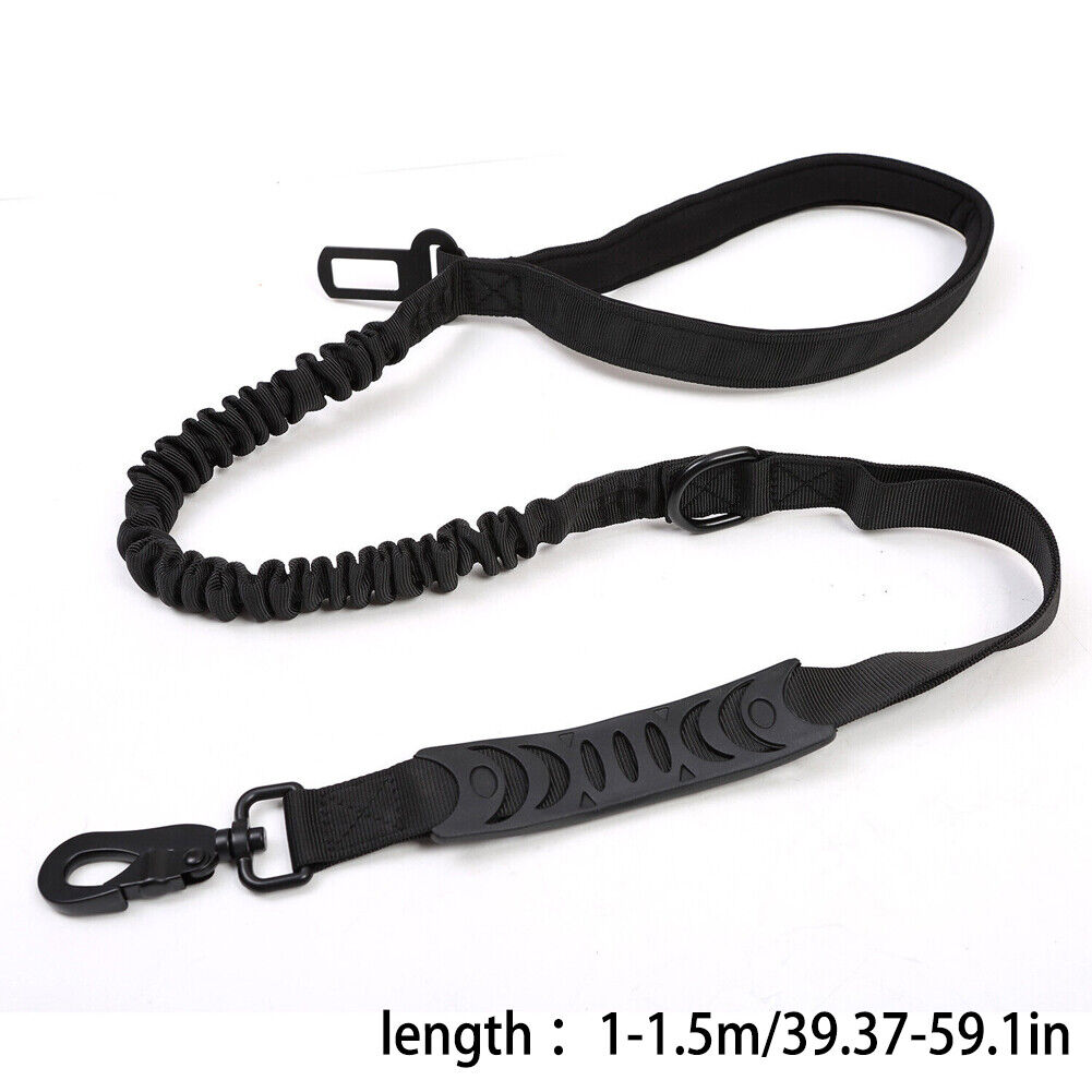 US 2-4 Pc Leash Tactical K9 Large Dog Heavy Duty Coupler Retractable Nylon Rope