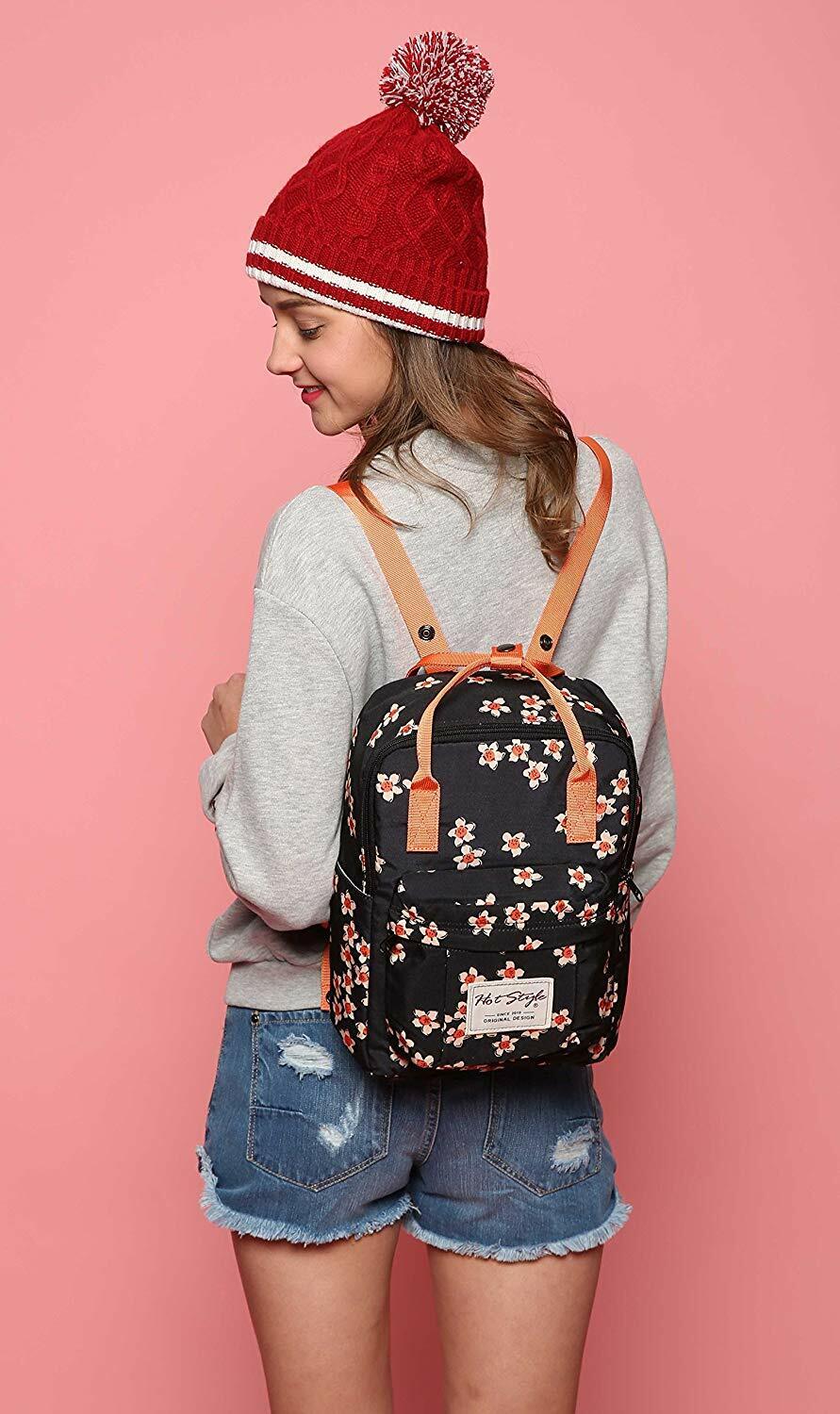Bestie 12" Cute Mini Small Backpack Purse Travel Bag | Fits 11-inch Tablet