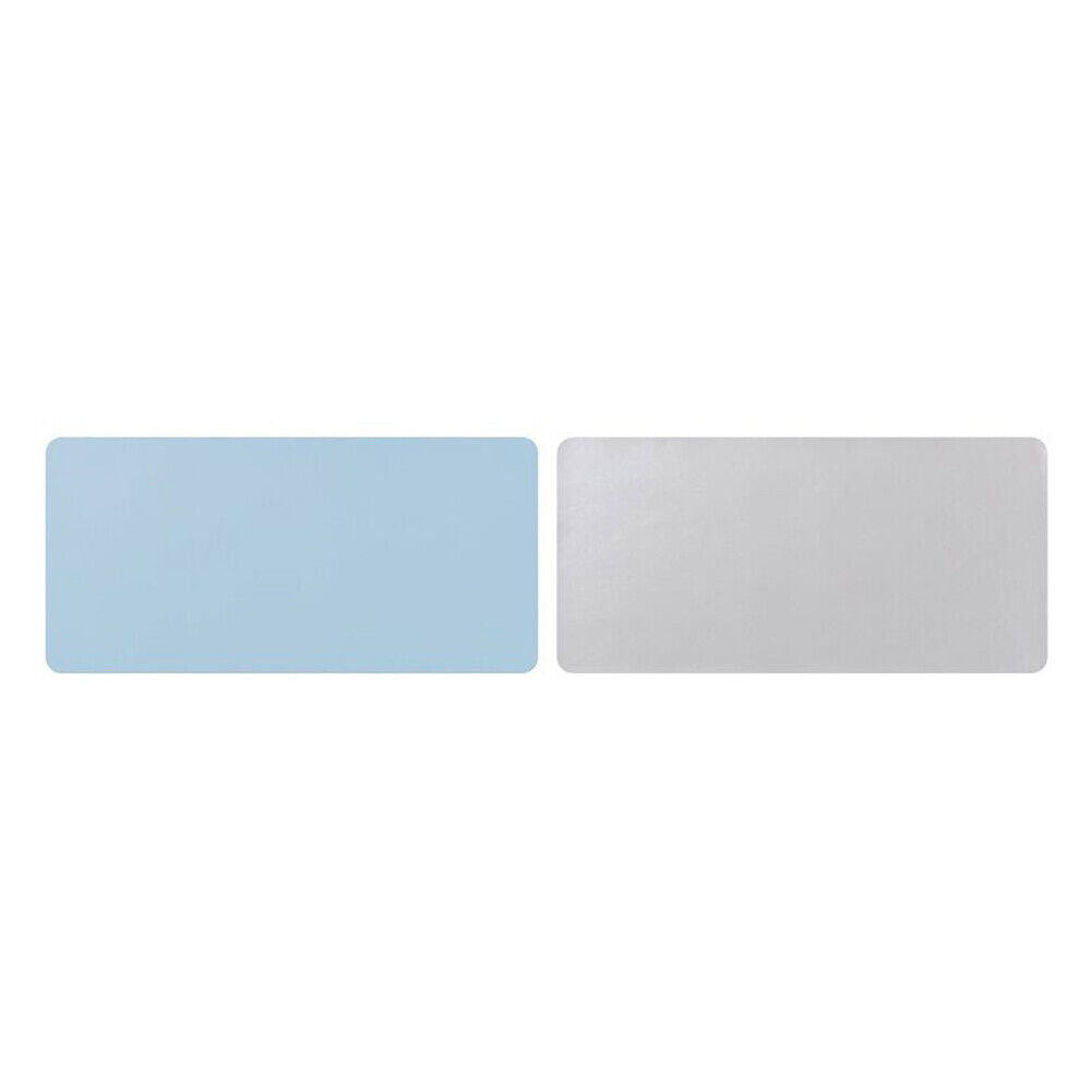 US PU Leather Dual Sided Desk Pad Non-Slip Mouse Pad Office Home Mat 23.6x11.8''