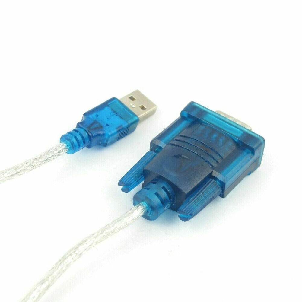 US 2-4 Pcs DB9 RS232 Serial To USB 2.0 Converter 9 Pin Adapter Cable Android Mac