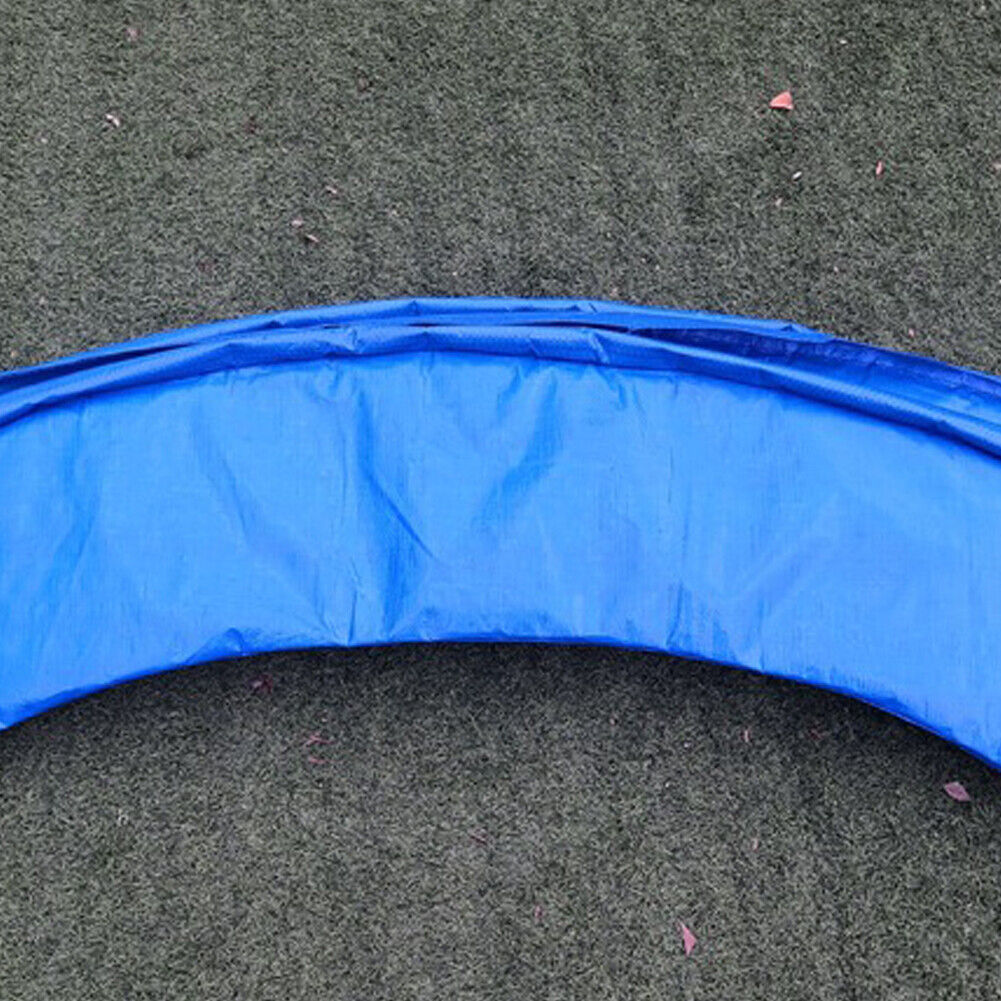 US 14' Round Trampoline Safety Pad Replacement Frame Spring Blue Cover Universal