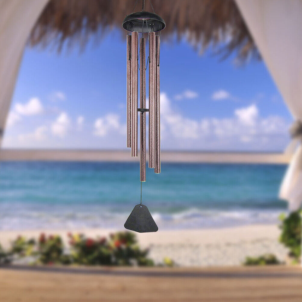 US 36 inch Wind Chimes Outdoor Deep Tone Windchime Adjustable Tuned Garden Decor