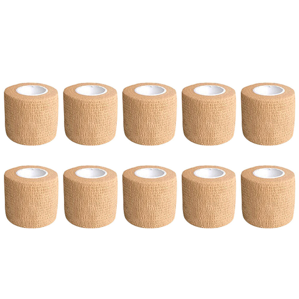 US10-20Pc Self Adhesive Bandage Wrap Cohesive Elastic Vet Tape 2" x 5 Yards