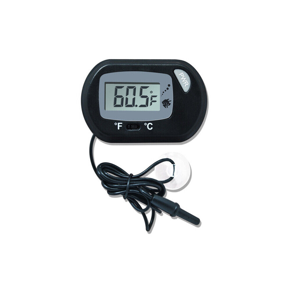 US 3-6 Pc LCD Aquarium Thermometer Digital Fish Tank Temperature Suction Cup