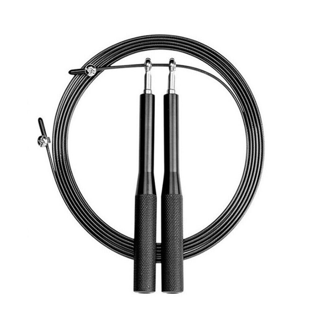 US 2-4 Pcs Adjustable Gym Cardio Endurance Training Jumping Rope Workout Handles