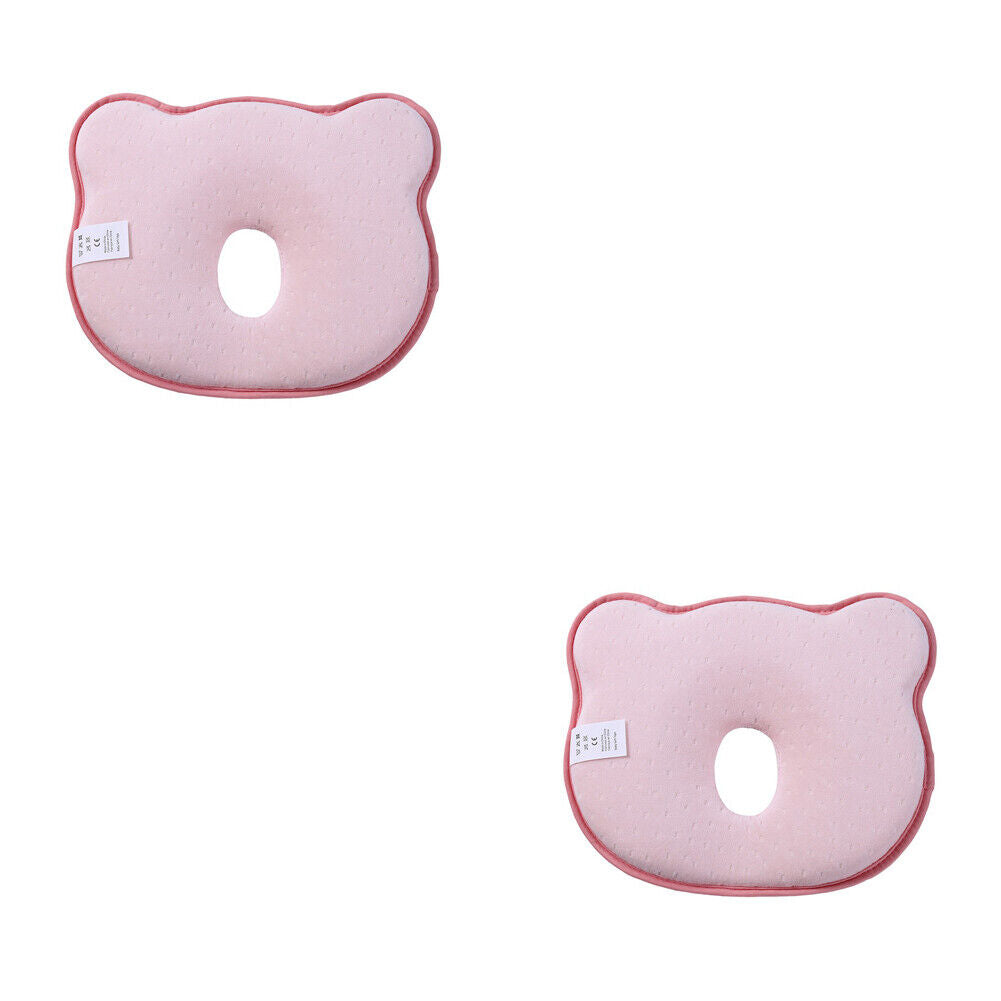 US 1-2 Pc Kid Infant Sleeping Pillow Head Protection Quilt Anti-roll Cushion Pad