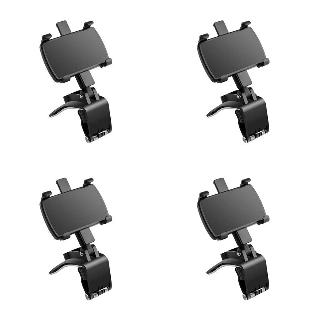 US 2-4 Pcs Universal Car Dashboard Mount Holder Clamp Cradle Clip Cell Phone GPS