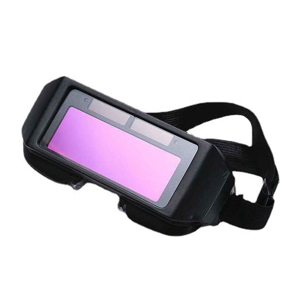 US 1-2 Pcs Welder Glasses Safety Protective Solar Powered Auto Darkening Goggles